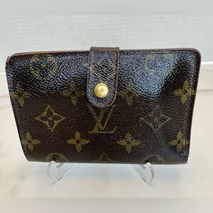 Louis Vuitton Portefeuille Viennois Wallet, Kiss Lock